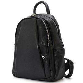 Придбати Кожаный женский рюкзак Virginia Conti Italy - 02443_fblack, image , характеристики, відгуки