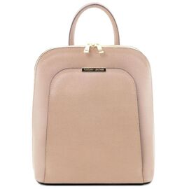 Придбати Женский рюкзак кожаный из сафьяновой кожи Tuscany TL141631  (Nude), image , характеристики, відгуки