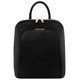 Купить - Женский рюкзак кожаный из сафьяновой кожи Tuscany TL141631  (Черный), фото , характеристики, отзывы