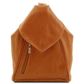 Придбати Кожаный рюкзак Tuscany Leather Delhi TL140962 (Коньяк), image , характеристики, відгуки