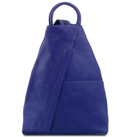 Купить Кожаный рюкзак Tuscany Leather Shanghai TL140963 (Синий), фото , характеристики, отзывы