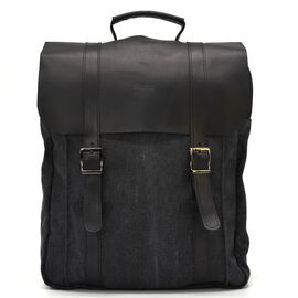 Придбати Сумка рюкзак для ноутбука из канвас TARWA RAG-3420-3md серая с черным, image , характеристики, відгуки