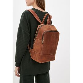 Придбати Женский коричневый кожаный рюкзак TARWA RB-2008-3md среднего размера, image , характеристики, відгуки