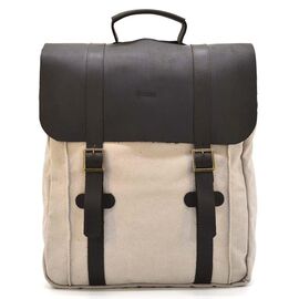 Придбати Сумка рюкзак для ноутбука из канвас TARWA RCj-3420-3md слоновая кость, image , характеристики, відгуки