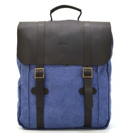 Придбати Сумка рюкзак для ноутбука из канвас TARWA RCk-3420-3md синий, image , характеристики, відгуки