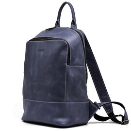 Придбати Женский кожаный синий рюкзак TARWA RK-2008-3md, image , характеристики, відгуки