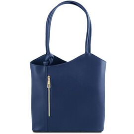Купить Patty Saffiano женская сумка рюкзак 2 в 1 Tuscany TL141455 (Темно-синий), фото , характеристики, отзывы