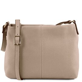 Купить Женская кожаная сумка через плечо TL141720 Tuscany Leather (Светлый серо-коричневый), фото , характеристики, отзывы