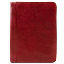 Купить - Папка для документов (портфолио) кожаная Tuscany Leather TL141294 Ottavio (Красный), фото , характеристики, отзывы