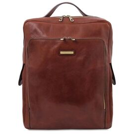 Купить - Кожаный рюкзак для ноутбука большого размера Bangkok Tuscany TL141987 (Коричневый), фото , характеристики, отзывы