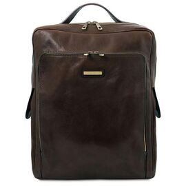 Купить - Кожаный рюкзак для ноутбука большого размера Bangkok Tuscany TL141987 (Темно-коричневый), фото , характеристики, отзывы