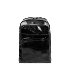Купить - Кожаный мужской рюкзак - L.A. Confidential - Time Resistance 5240401 черный, фото , характеристики, отзывы