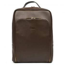 Придбати Деловой кожаный рюкзак для ноутбука 14" GC-1239-4lx TARWA, image , характеристики, відгуки