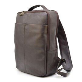 Придбати Шкіряний чоловічий рюкзак коричневий TARWA GC-7280-3md, image , характеристики, відгуки