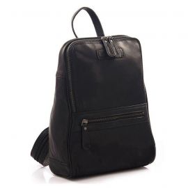 Купить Рюкзак кожаный черного цвета HILL BURRY HB2399A, фото , характеристики, отзывы