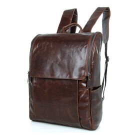 Купить - Мужской кожаный рюкзак для ежедневного использования John McDee 7344C, фото , характеристики, отзывы
