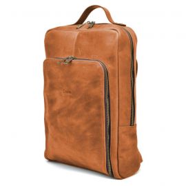 Купить Рюкзак для ноутбука 15" дюймов RB-1240-4lx в коньячной коже крейзи хорс, фото , характеристики, отзывы