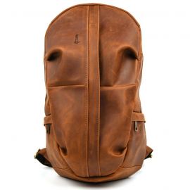 Придбати Мужской кожаный городской рюкзак рыжий крейзи хорс RB-7340-3md TARWA, image , характеристики, відгуки