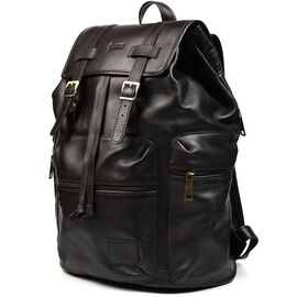 Придбати Кожаный городской рюкзак для ноутбука TARWA GC-0010-4lx коричневый, image , характеристики, відгуки