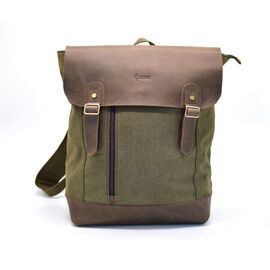 Купить - Рюкзак городской, парусина+кожа RH-3880-3md от бренда TARWA, фото , характеристики, отзывы