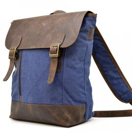 Купить - Городской рюкзак , парусина+кожа RК-3880-3md бренд TARWA, фото , характеристики, отзывы