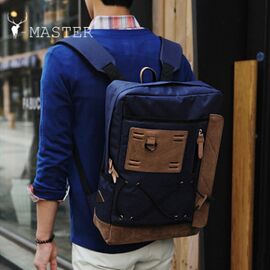 Придбати Стильний тканинний рюкзак для чоловіків YBP-002bu Y-Master, image , характеристики, відгуки
