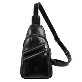 Купить Кожаная сумка-слинг - Catch-22 - черная Time Resistance 5221301, фото , характеристики, отзывы