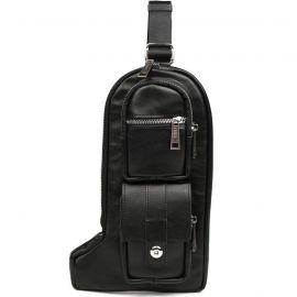 Придбати Кожаный рюкзак слинг рюкзак на одну шлейку GA-0062-3md TARWA, image , характеристики, відгуки