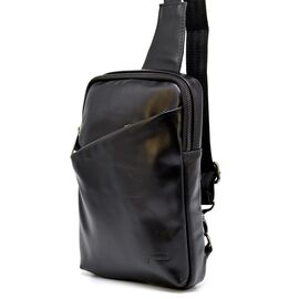 Придбати Кожаный рюкзак слинг мужской на одну шлейку GA-0204-3md TARWA, image , характеристики, відгуки