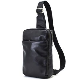 Купить - Кожаный мужской слинг, косуха, рюкзак на одно плечо GA-0205-3md TARWA, фото , характеристики, отзывы
