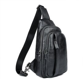 Придбати Кожаная сумка-рюкзак JD4019A с несколькими карманами, бренд McDee, image , характеристики, відгуки