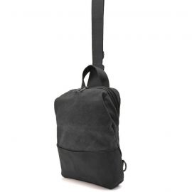 Придбати Слинг через плечо, нагрудная сумка из кожи и канвас TARWA RAg-1905-3md, image , характеристики, відгуки