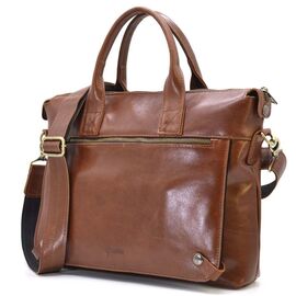 Купить - Кожаная мужская сумка цвета хеннесси TARWA GB-7120-3md, фото , характеристики, отзывы