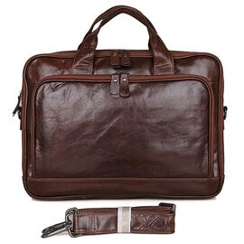 Купить Мужская функциональная кожаная сумка 7005Q John McDee, фото , характеристики, отзывы