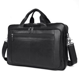 Купить Вместительная мужская кожаная сумка для ноутбука JD7320A John McDee, фото , характеристики, отзывы