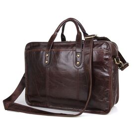 Купить Практичная сумка для мужчин из натуральной кожи бренда John McDee 7345C, фото , характеристики, отзывы