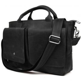 Придбати Сумка-портфель мужская на плечо с ручками TARWA Черный RА-3990-3md, image , характеристики, відгуки