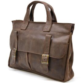 Придбати Чоловіча сумка портфель з crazy horse RC-7107-1md TARWA, image , характеристики, відгуки