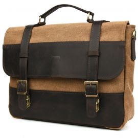Купить Мужской портфель из канваса и кожи наппа TARWA RCC-3920-3md, фото , характеристики, отзывы