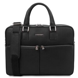 Купить - Кожаная сумка для ноутбука Treviso Tuscany TL141986 (Черный), фото , характеристики, отзывы
