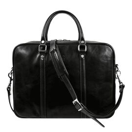 Купить - Кожаная сумка для ноутбука - Hobbit - черный 5216901, фото , характеристики, отзывы