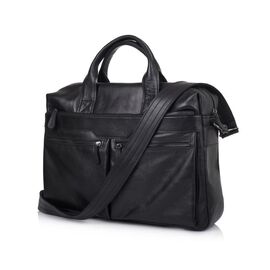 Купить - Увеличенная сумка из кожи &quot;чероки&quot; для ноутбука черного цвета TARWA GA-7122-3mdL, фото , характеристики, отзывы