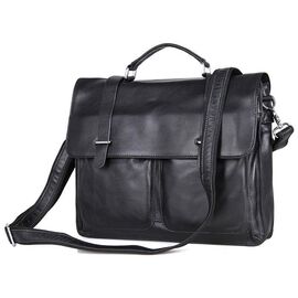 Придбати Прочная мужская сумка для ноутбука, цвет черный, John McDee, JD7100A, image , характеристики, відгуки