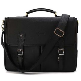 Купити Черный мужской портфель из натуральной кожи флотар FA-3960-4lx TARWA, image , характеристики, відгуки