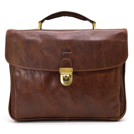 Придбати Кожаный мужской портфель на два отделения TARWA GB-2067-4lx, image , характеристики, відгуки