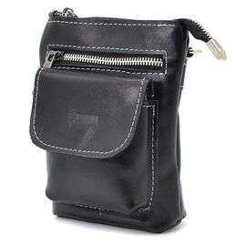 Купить - Маленькая мужская сумка на пояс, через плечо, на джинсы черная TARWA GAw-1350-3md, фото , характеристики, отзывы