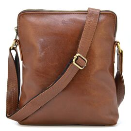 Купить - Мужская сумка через плечо кожаная рыжая GB-1048-3md TARWA, фото , характеристики, отзывы