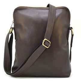 Придбати Кожаная мужская сумка через плечо коричневая GC-1048-3md TARWA, image , характеристики, відгуки