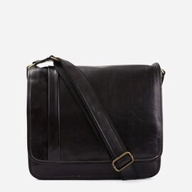 Купить - Мужская сумка кросс-боди, цвет черный Firenze HB01313, фото , характеристики, отзывы