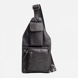 Купить Нестандартная кожаная сумка кросс-боди, черный цвет, HILL BURRY HB3338, фото , характеристики, отзывы